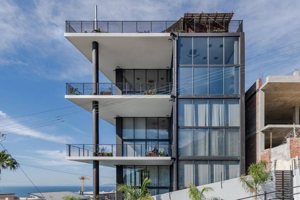 Villa on Ocean View balconies overlooking the Atlantic Ocean